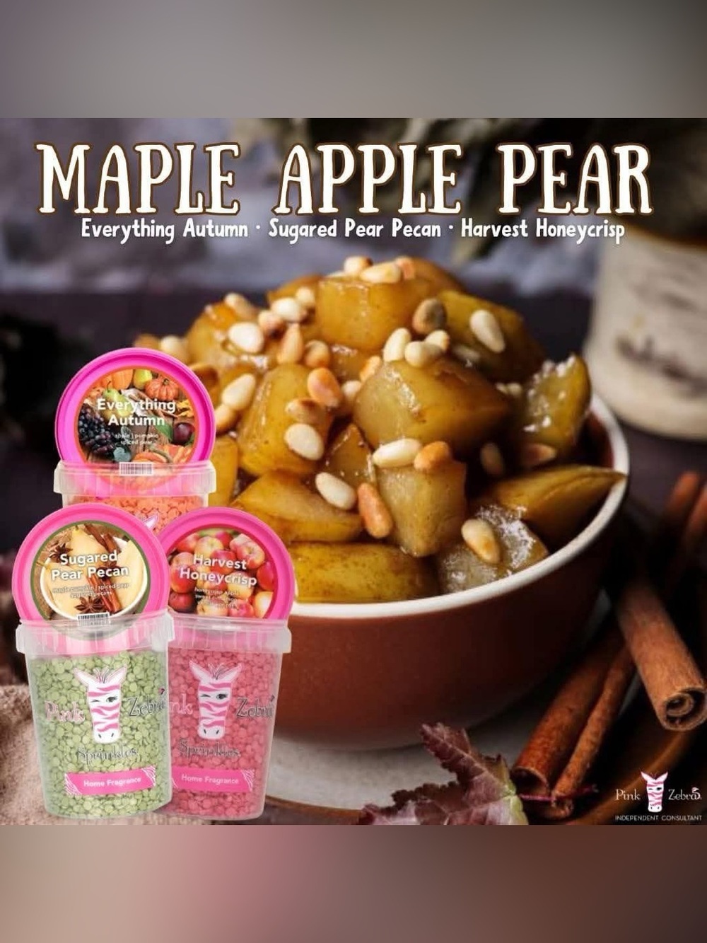 Pink Zebra Maple Apple Pear Pink Zebra Blend